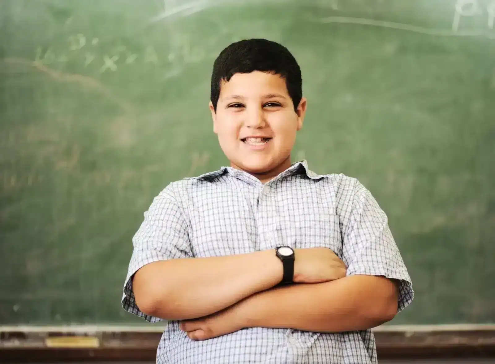 Boy Happy posing for photo