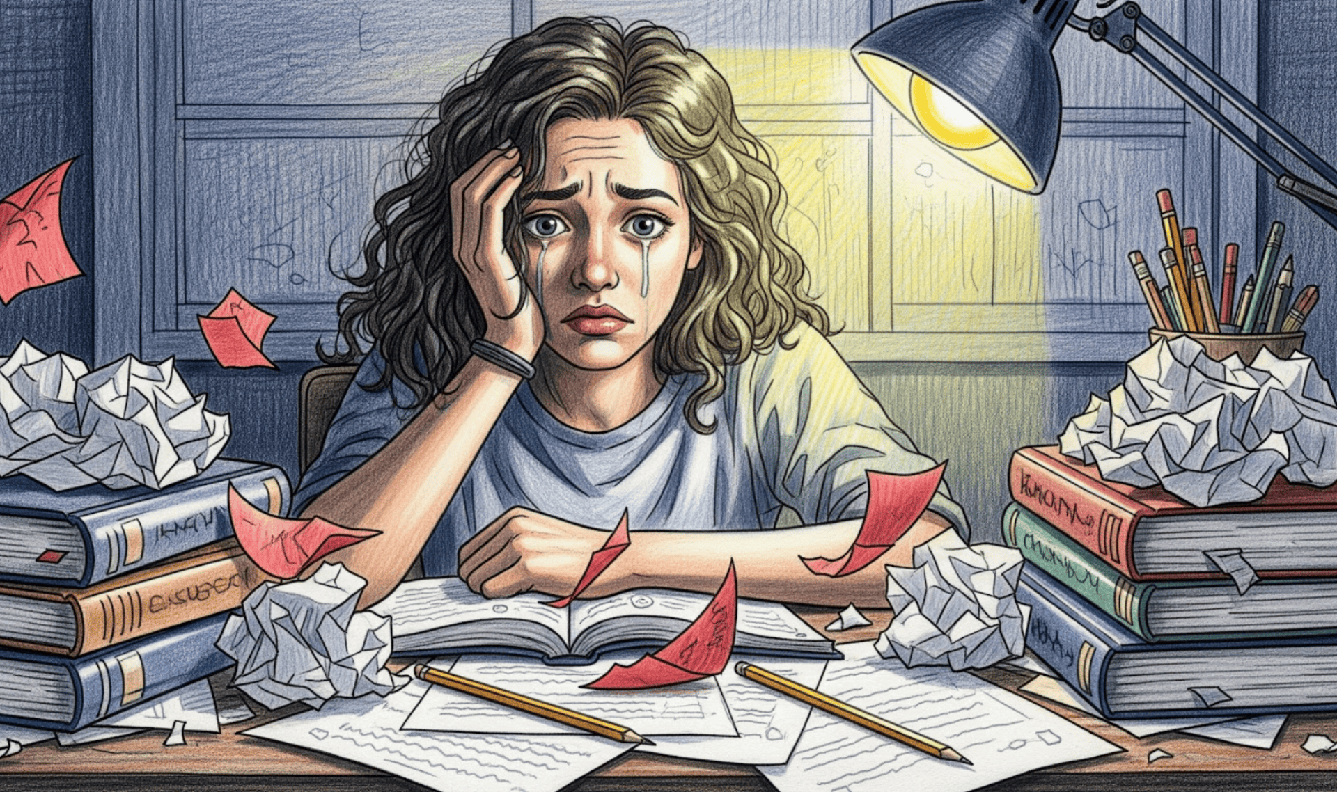 Parent and homeschool child working together with special education support